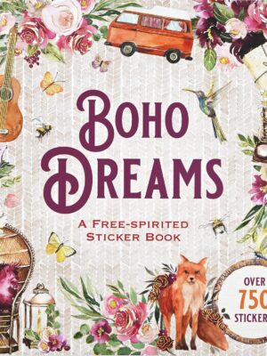 Boho Dreams Sticker Book: A Free-Spirited Sticker Book