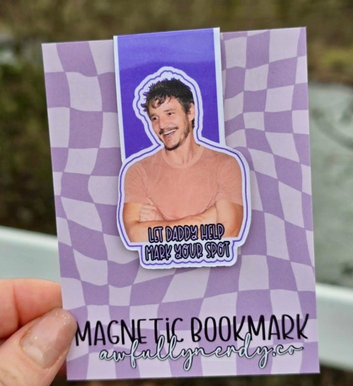 Daddy Pedro Pascal Magnetic Bookmark