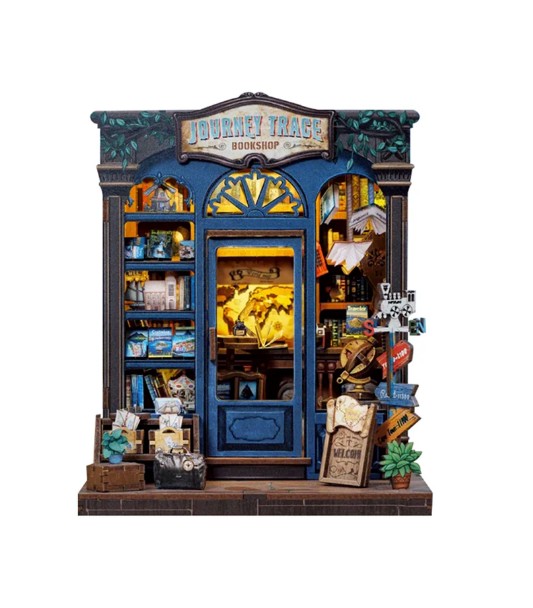 Diy Book Nook Kit: Journey Trace Book