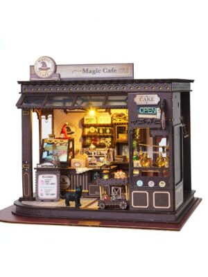 DIY Miniature House Kit: Magical Café