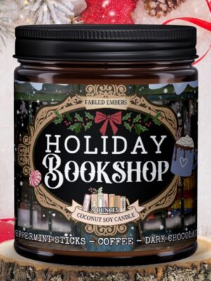 Winter - Holiday Bookshop Candle
