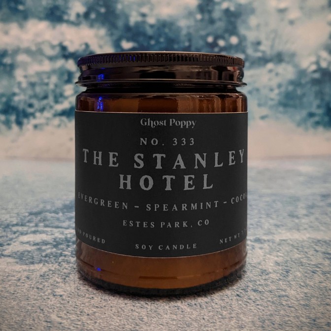 The Stanley Hotel Candle