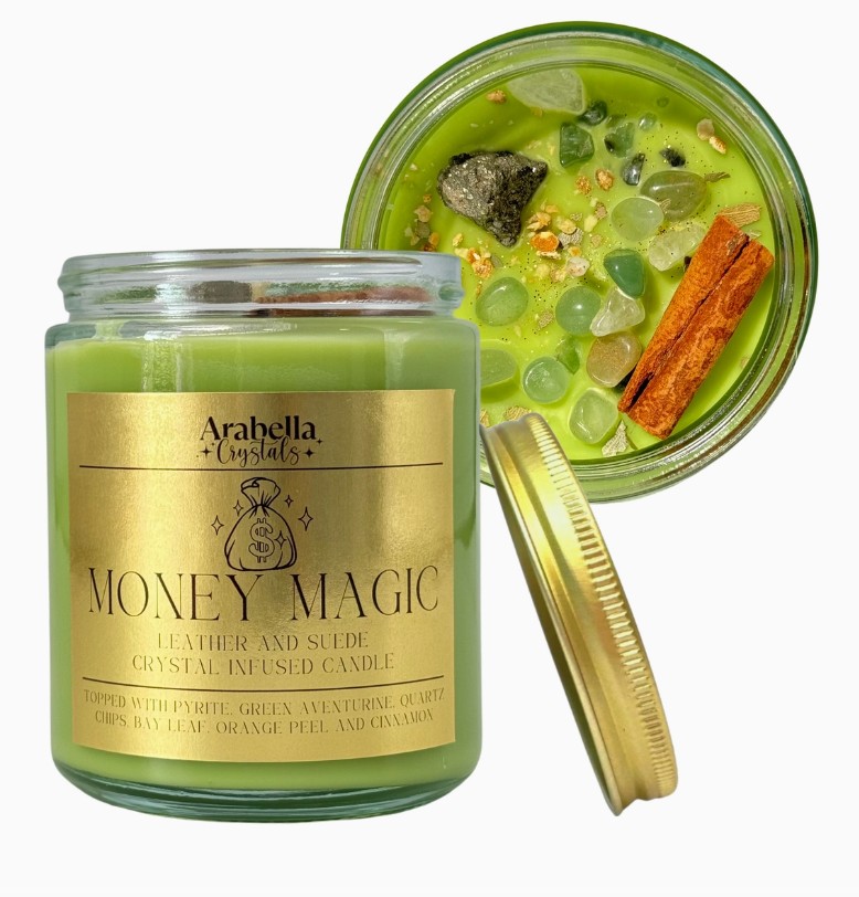 Money Magnet Candle Jar