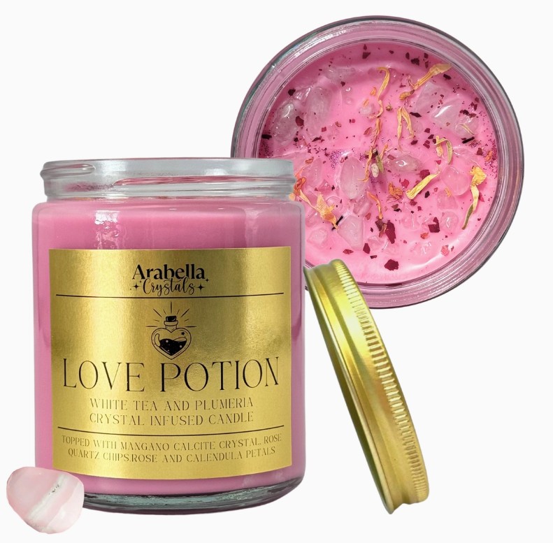 Love Potion Candle Jar
