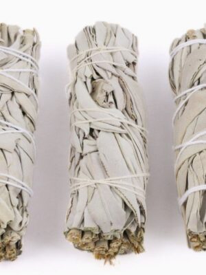 White Sage Smudge Sticks 4" Bundles
