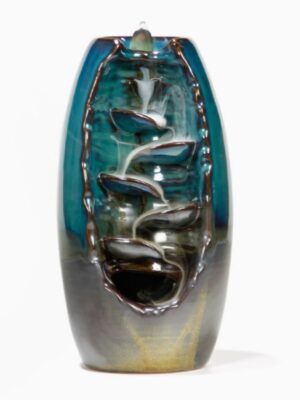 Serpent Falls Ceramic Backflow Incense Cone Burner