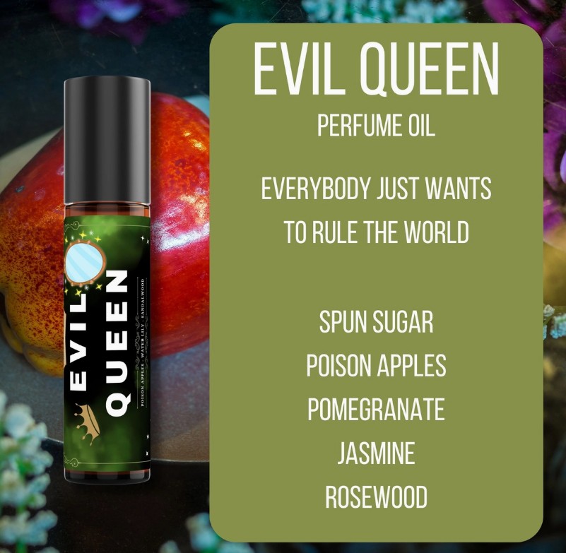 Evil Queen Perfume Oil Roll-On | Fairy Tale Inspired Scent