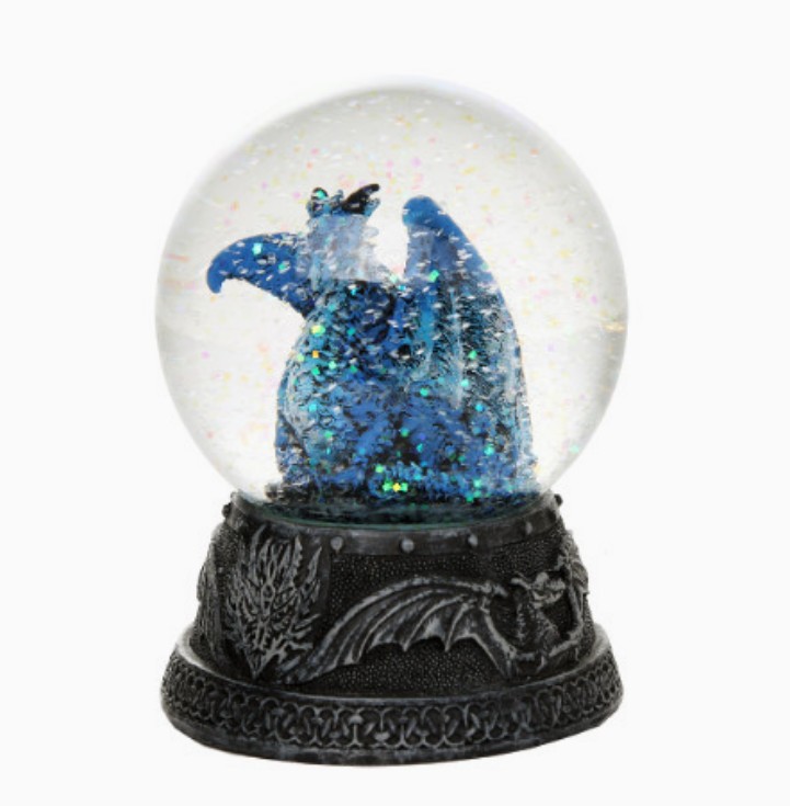 Quicksilver Dragon Water Globe