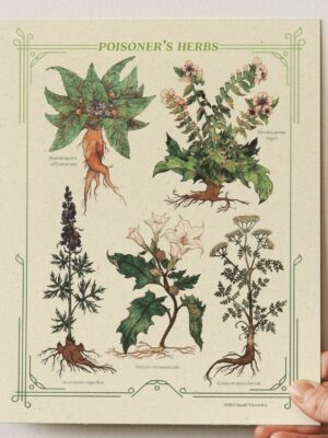 Poisoner's Herbs Print