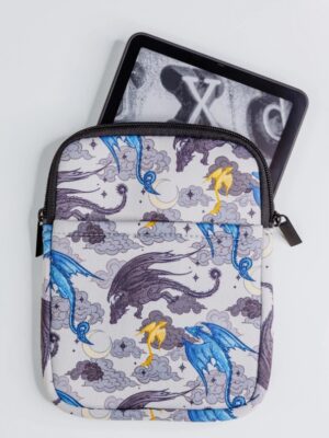 Dragon Trio E-Reader Pouch | Fourth Wing