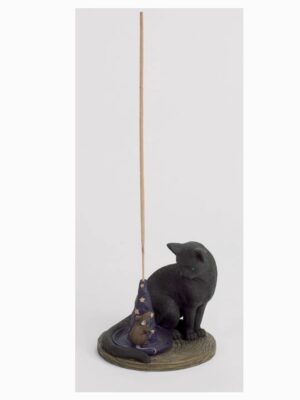 Magical Cat and Mouse Incense Burner
