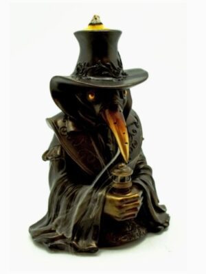 Plague Doctor Back Flow Incense Burner