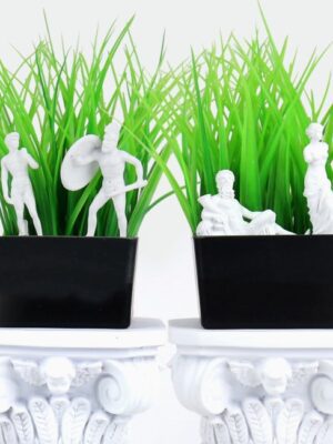 MINI PLANT POT STATUES