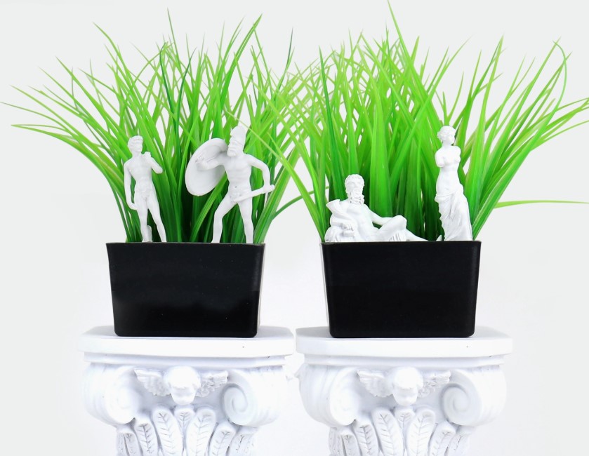 MINI PLANT POT STATUES