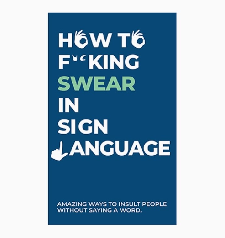 How To Swear in Sign Language Card Pack
