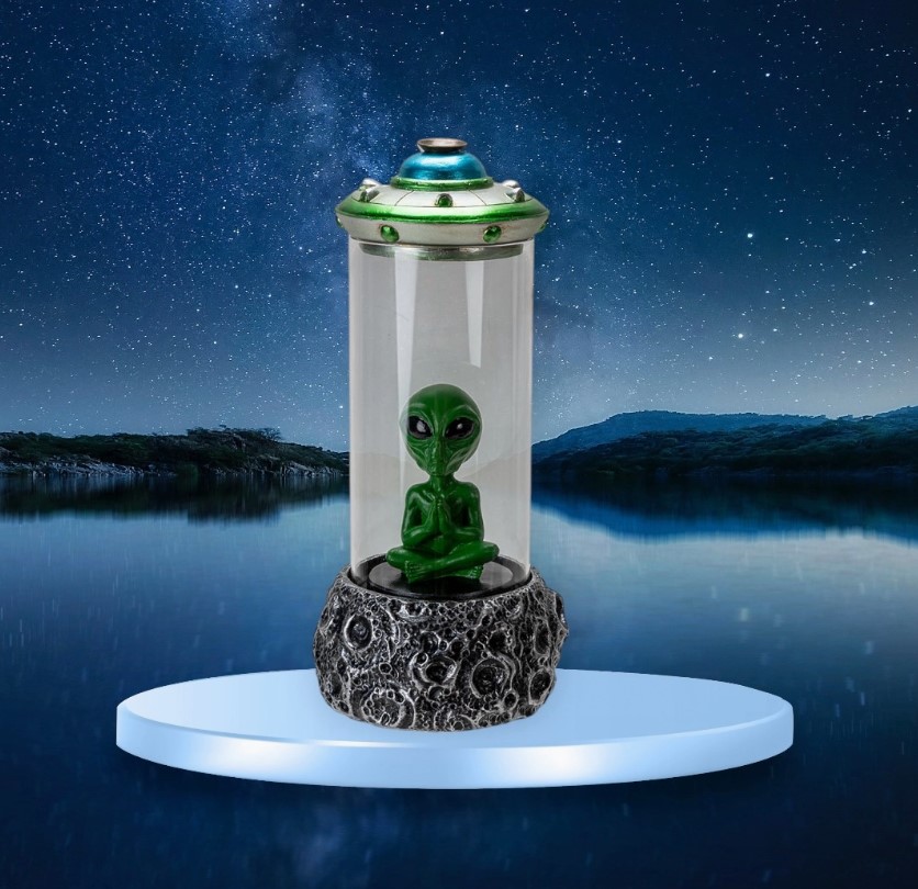 Alien Ufo Backflow Incense Burner