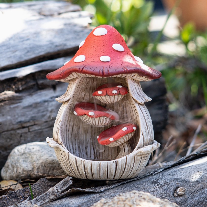 Toadstool Mushroom Backflow Burner