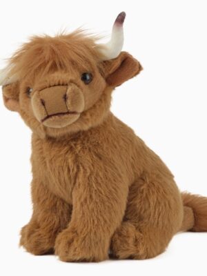 Living Nature Highland Cow Small Plush Stuffed Animal