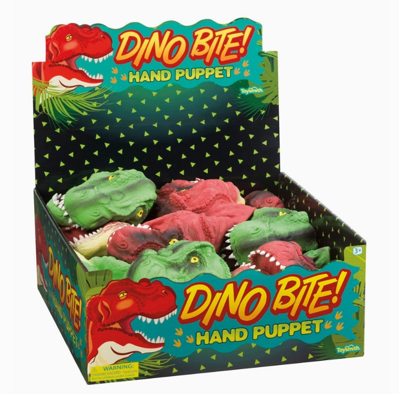 Dino Bite! Hand Puppet , Assorted Colors