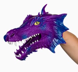 Dragon Bite Puppet Asst.-Hand Puppet Toy