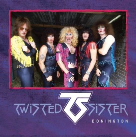 TWISTED SISTER - Donington - Purple Black & White Splatter - ROCK