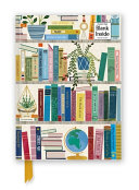 Georgia Breeze: Bookshelves (Foiled Blank Journal) by