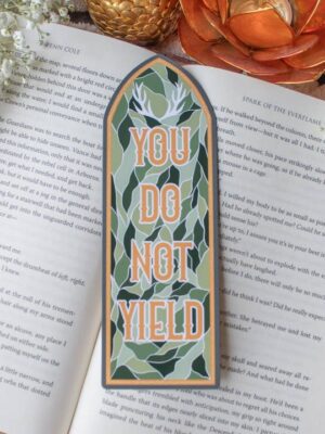 Throne of Glass Window Die-Cut Bookmark