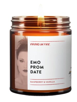 EMO PROM DATE (Raspberry & Vanilla) Scented Candle – 9oz