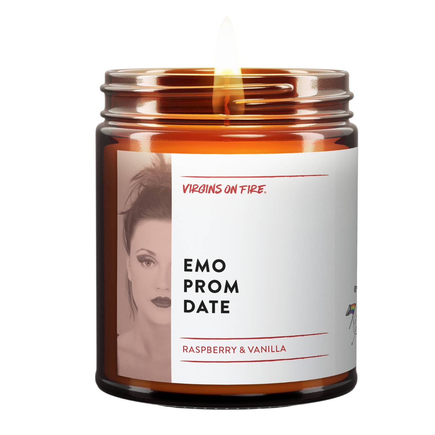 EMO PROM DATE (Raspberry & Vanilla) Scented Candle – 9oz