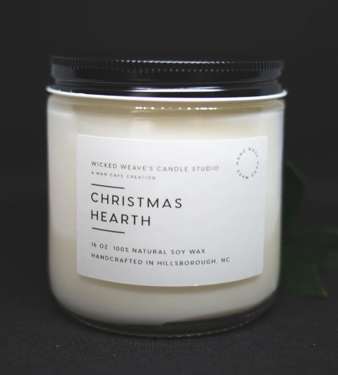 Christmas Hearth Soy Wax Candle